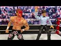 Triple H vs Shawn Michaels - Last Man Standing Action Figure Match! Hardcore Championship!