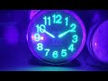 Westclox 'Super Glo' Wind Up Mechanical Alarm Clock. Glow in the Dark.