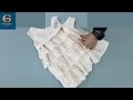 Cutting and Sewing Layered Ruffle Dresses for Children / Very Cute and Beautiful