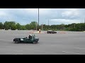 Bangor autocross final run.