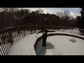 Epic Fail: Chris falls through the ice