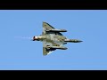 Couteau Delta Mirage 2000D Tactical Demo - Cosford Airshow 2024 practice