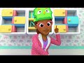 Jills Pink Police Car | Jobs and Career Songs  Little Angel Nursery Rhymes for Kids