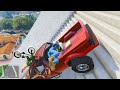 GTA 5 Huggy Wuggy • Epic Long Stairs Fails and Jumps!