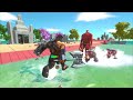 Hulk Warrior Of Evolution VS Unarmed Team - Animal Revolt Battle Simulator