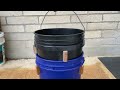 Man vs Buckets!  A Random DIY Film