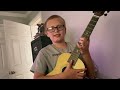 My grandson and his first song he wrote