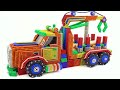 DIY - How To Make Amazing Colors Fire Truck Car Using Magnetic Balls ( Satisfying )