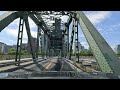 ⁴ᴷ Hawthorne Bridge westbound (Inner Roadway) [4K VIDEO]