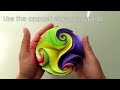 Twirl star ball (EzyCraft) - How to make a paper ball of starfish/star rose - EzyCraft