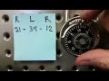 Combination Lock Tutorial