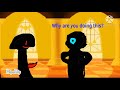 Sans VS Chara animation