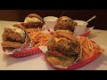 Giant fried chicken thighs! Amazing American Style Big Chicken Burger / Korean street food