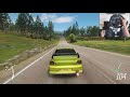 Mitsubishi Evo VIII MR - Forza Horizon 4 | Logitech g29 gameplay