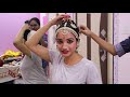 Complete Tutorial On Traditional Hairstyle For Bharathanatyam.