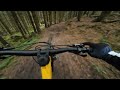 First time doing the Off Piste Black Trails At Glentress - Sheer Class