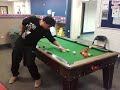 Played pool in manchester on 14 Feb 15