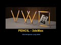 Pencil tutorial - 3DsMax - Easy - Beginner Level