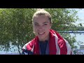 Seattle's Nevin Harrison on her silver medal finish in canoe sprint