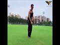 Workout of Tiger shroff