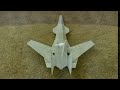 Mini F/A-37 Talon Maiden Flight (3s EDF, AUW 146g)