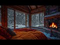 Eliminate Stress, Fatigue And The Sound Of A Loud Fire In The Winter Space Of The Bedroom