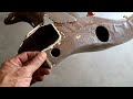 1965 Pontiac GTO Restoration - Drag Race Project - Frame Rust Repair