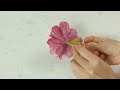 How to make Wafer Paper Flowers (Peony) Calyx, in just 10 minutes!