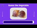 Name the Vegetables in 3 Seconds🥕🍆🫛🌽 | Guess Vegetable from Picture | Learning Video for Kids