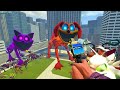 DOGDAY GODZILLA VS ZOOCHOSIS MUTANTS  - WHICH FAMILY STRONG POPPY PLAYTIME CHAPTER 3 in Garry's Mod