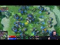 Dark's Upgraded Zerg Rush vs Clem! StarCraft 2