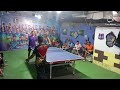 Feri (PTM Rawa Sepat) vs Haji Minan (PTM GSG) 3-0: Pertandingan Persahabatan Tenis Meja