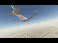 Emergency Landing Emirates B747 3 Minutes of Aviation | Microsoft Flight Simulator 2024 #aviation