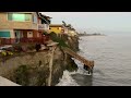 Coastal Erosion. Santa Barbara California. UCSB Most Desirable Student Housing. Coastal erosion now.