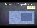 ultrasound and acoustic impedance explained