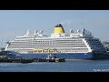 Spirit of Adventure cruise ship in Klaipeda port