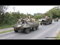 Huge convoy of tanks and military vehicles on the 80th Anniversary of D-Day 🪖