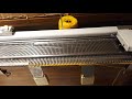 Knitting Machines for Beginners: Part 3 - Threading the yarn and knitting your first tension swatch