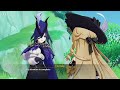 Navia and Clorinde Attend Lantern Rite (Cutscene) Fontaine Characters in Liyue | Genshin Impact