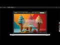 Ice Cream Website Design in figma (Part 1) | UI / UX Design