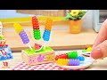 Satisfying Mini Cooking: Watermelon Jelly Delight in a Tiny Kitchen | ASMR Miniature Cakes