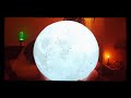 3D Moon lamp