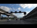 Driving Seattle to Bellevue on I-5 South to I-90 in 4k (No Sound)