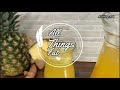 Turmeric, Pineapple and Ginger Juice Recipe | Immune Boosting Juice | Megshaw's Kitchen