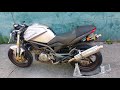 2001 Cagiva V Raptor 1000cc Cafe Racer walk around