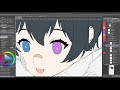 Lunpai and Clubby Commissioned art Process Timelapse | CSP