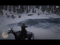 RDR2 shooting a frozen lake + ORTHER singing