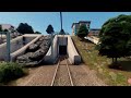 Epic First-Person Train Ride across the whole Region | Cities: Skylines | No Mods [4K]