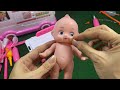 23 Minutes satisfying with Unboxing Cute Pink Ambulance Car Doctor Set ASMR (No Music)