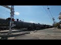 Glendale Station with a CSX and Norfolk Southern Mixed Freight both with DPU's (both 150+ cars)